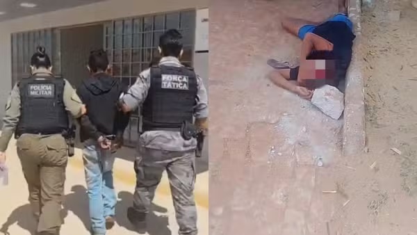 Homem é preso ao tentar matar mulher com pedradas quase duas semanas após esfaquear filho dela no PI