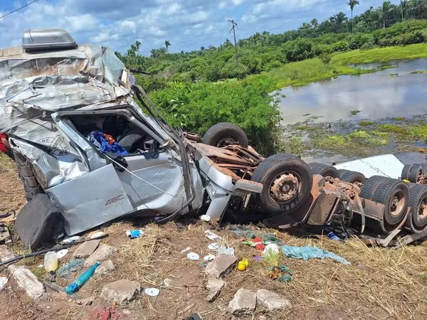 Acidentes deixam três pessoas mortas nas rodovias federais que cortam o MA; uma das vítimas era adolescente