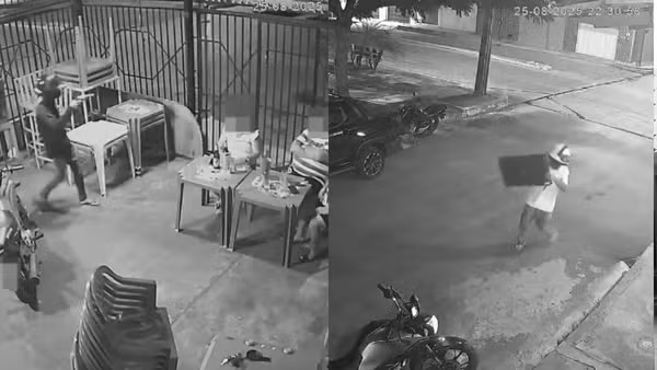 grupo faz arrastão em restaurante na Zona Sul de Teresina; criminosos apontaram arma para criança