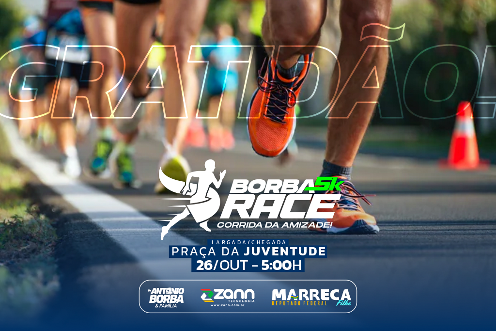 Sucesso absoluto: primeiras 500 vagas da Borba5K Race se esgotam rapidamente