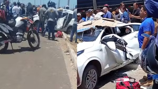 Motorista morre após perder controle de veículo e bater em poste na BR-316