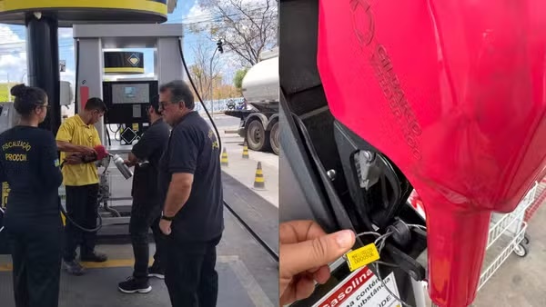 Posto de combustível tem bombas interditadas por adulteração de gasolina na Zona Leste de Teresina