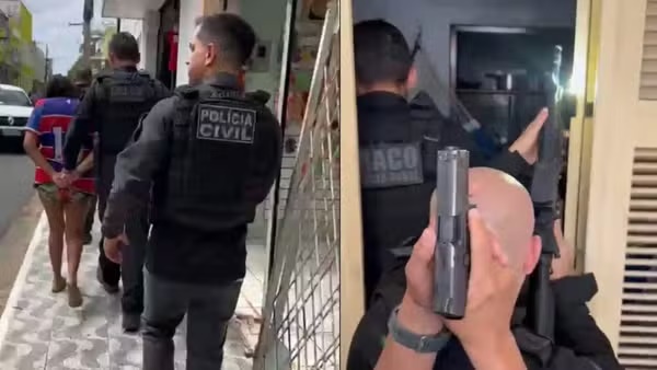 Suspeita de integrar facção e divulgar ameaças contra delegados é presa durante operação no litoral do PI