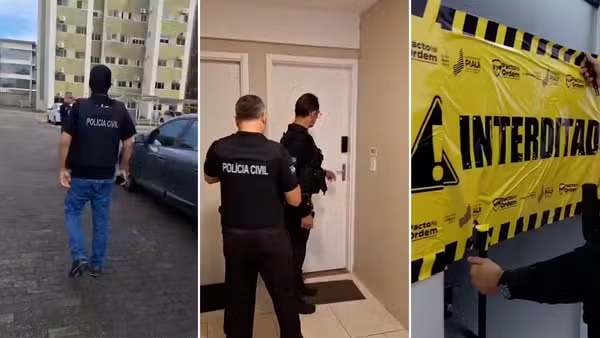Empresa de consórcios é interditada após prisão de representantes por golpes com falsas cartas de crédito