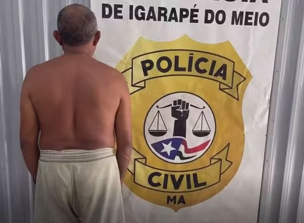 Homem condenado a 16 anos por estupro de criança é preso no Maranhão