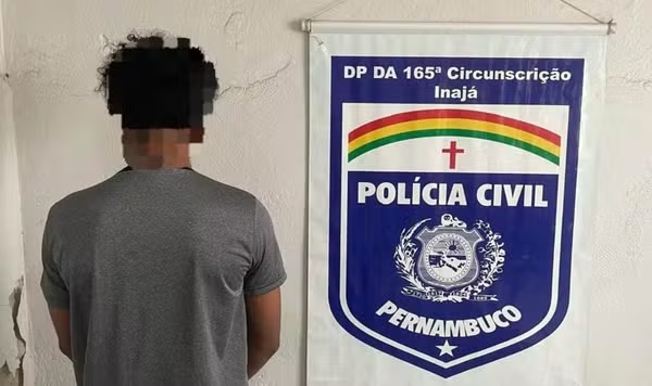 Homem é preso em Pernambuco suspeito de crimes sexuais virtuais contra criança de 9 anos no MA