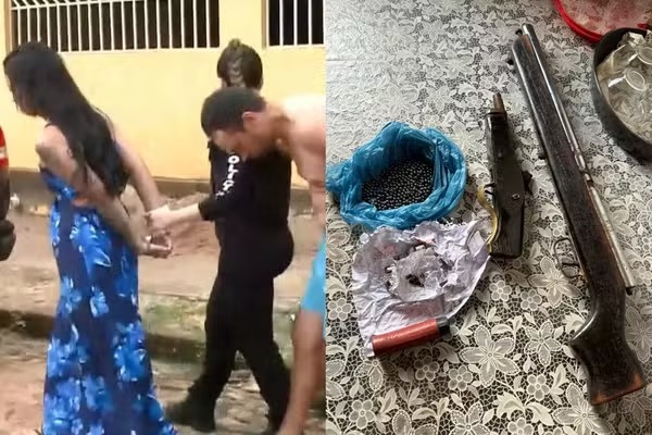 Casal e vizinho são presos por vender drogas e esconder armas no PI; oito presos na operação