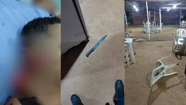 Cliente é esfaqueado por dono de bar após se recusar a pagar a conta e agredi-lo, diz PM