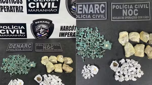 Idosa de 74 anos é presa em flagrante por tráfico de drogas em Imperatriz, no MA