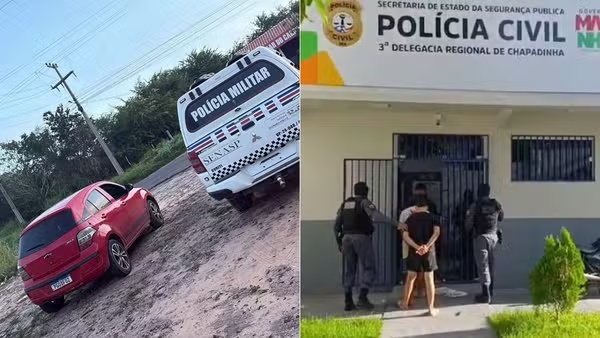 Homem é sequestrado após ligação de ex-companheira; três suspeitos são presos e adolescente é apreendido no MA