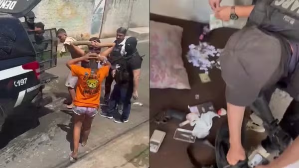 Grávida e outras três pessoas são presas por suspeita de integrar facção em Teresina