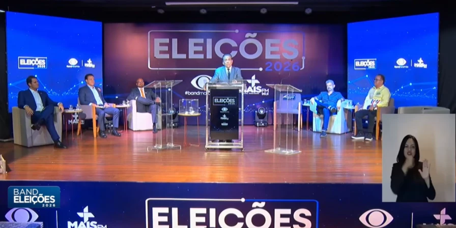 Candidatos ao governo do Maranhão fazem primeiro debate das eleições de 2026