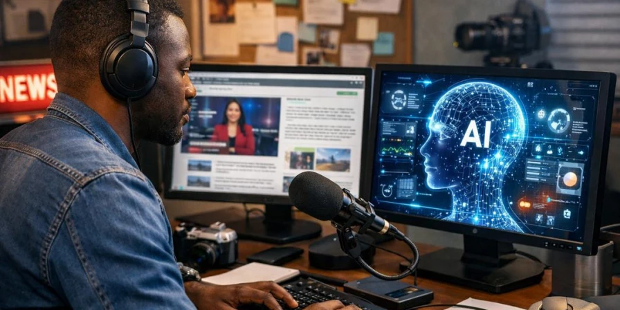 Avanço da IA ameaça do jornalismo profissional no Brasil