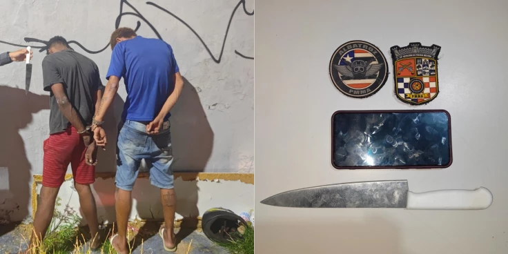 Suspeitos de roubar celular são presos após perseguição policial em avenida de São Luís
