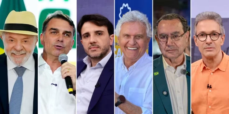 Pesquisa Datafolha, 1° turno: Lula, 39%; Flávio Bolsonaro, 36%; Cury, 6%; Caiado, 4%; Renan, 3%; Zema, 2%